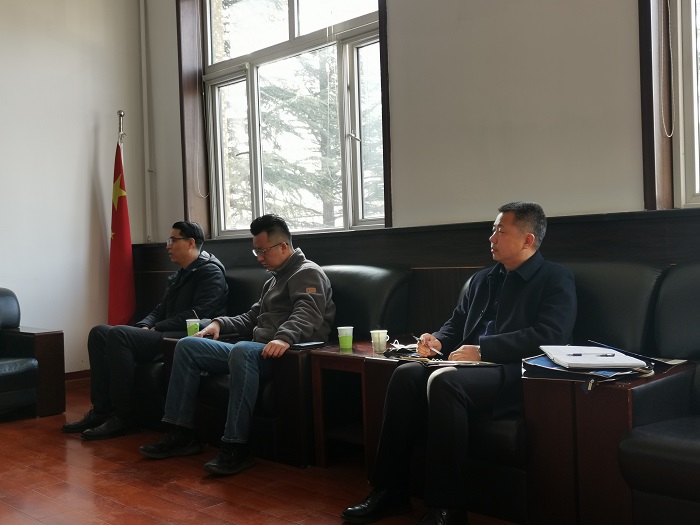 洛阳建材建筑设计研究院与义马市政府生活垃圾处理项目洽谈会 洛阳建材建筑设计研究院与义马市政府生活垃圾处理项目洽谈会